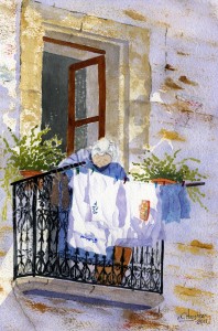 Wash day in Provence