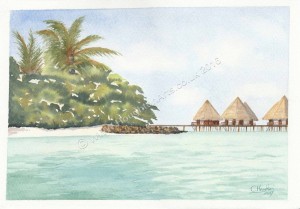 Caribbean pier